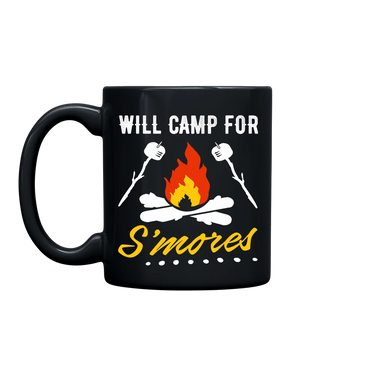 Will Camp For Smores 11oz Mug